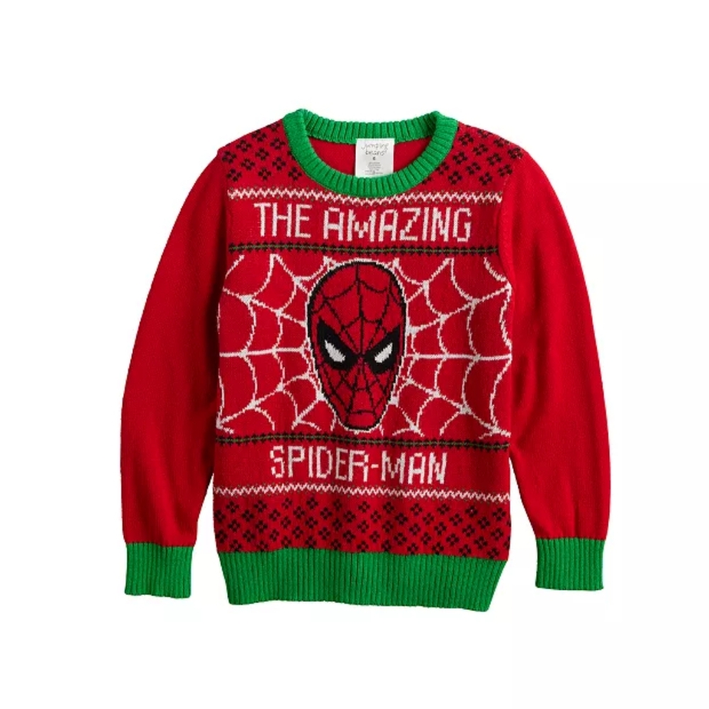 Marvel The Amazing Spider-Man Holiday Sweater